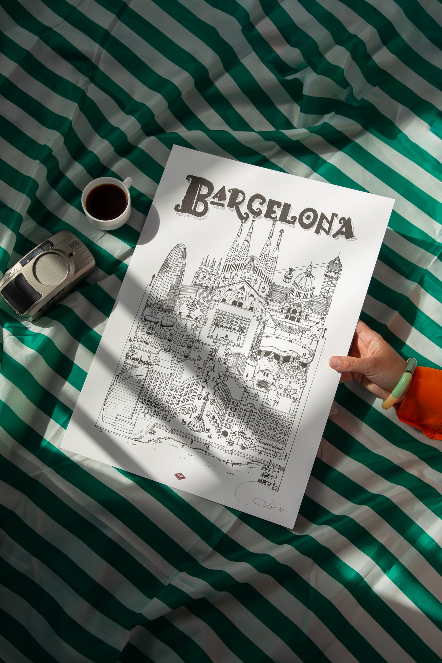 Affiche Barcelone