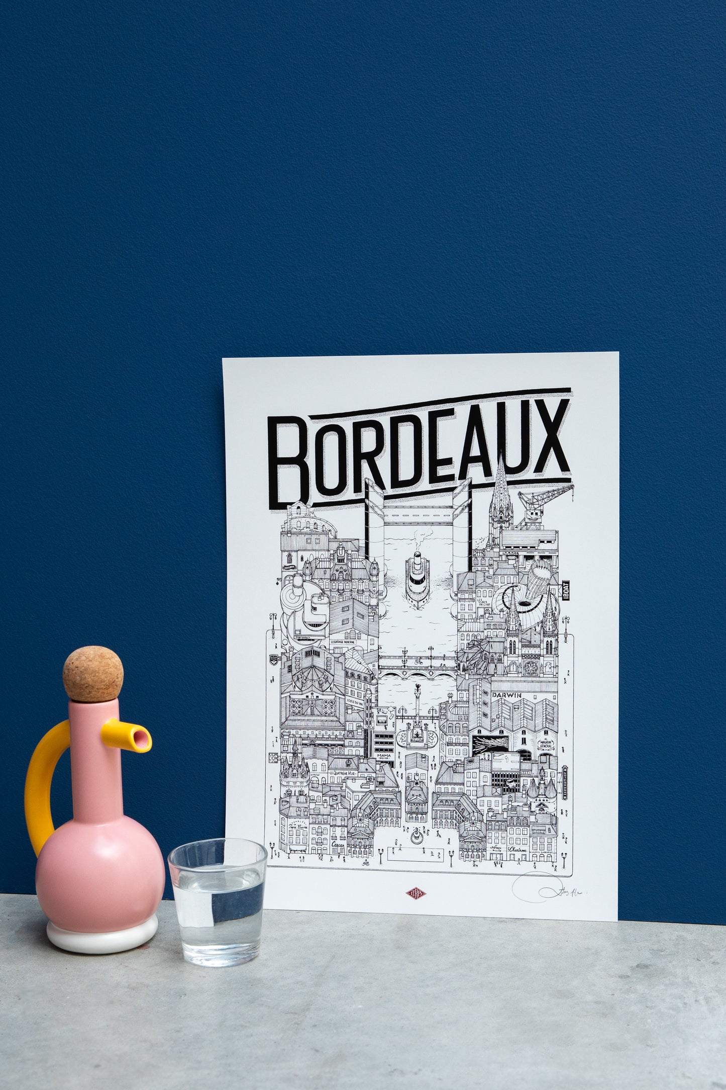 Affiche Bordeaux