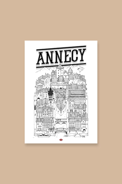 Affiche Annecy