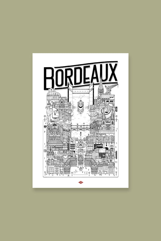 Affiche Bordeaux