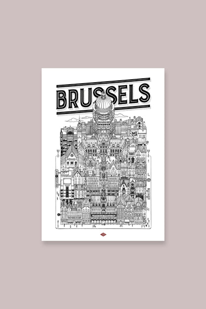 Affiche Bruxelles