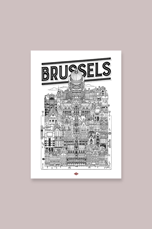 Affiche Bruxelles