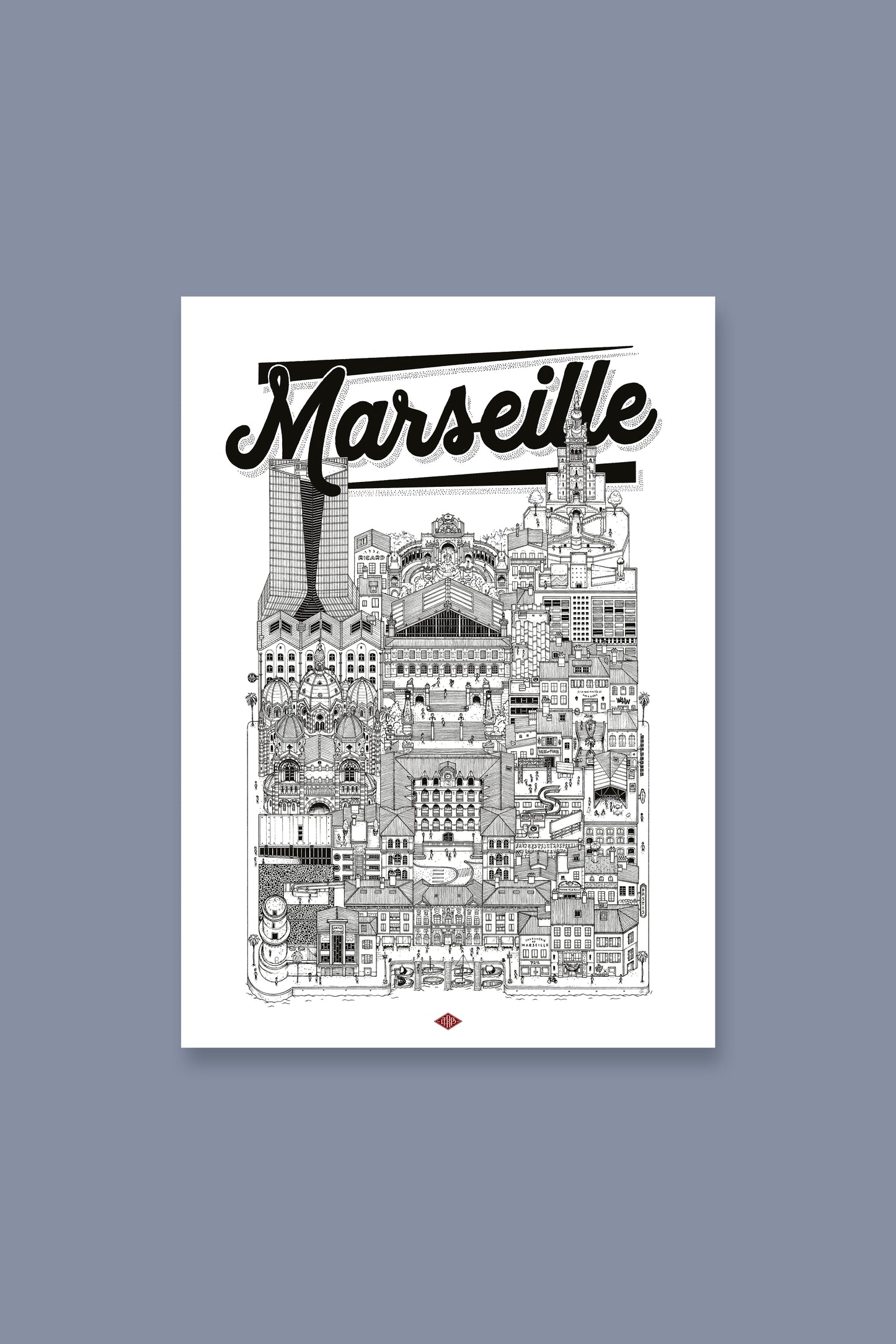 Affiche Marseille