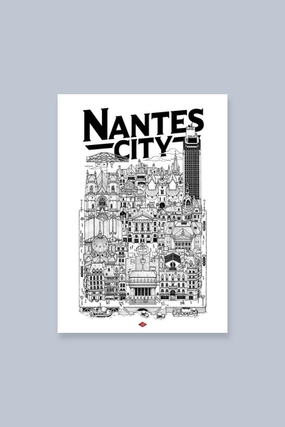 Affiche Nantes City